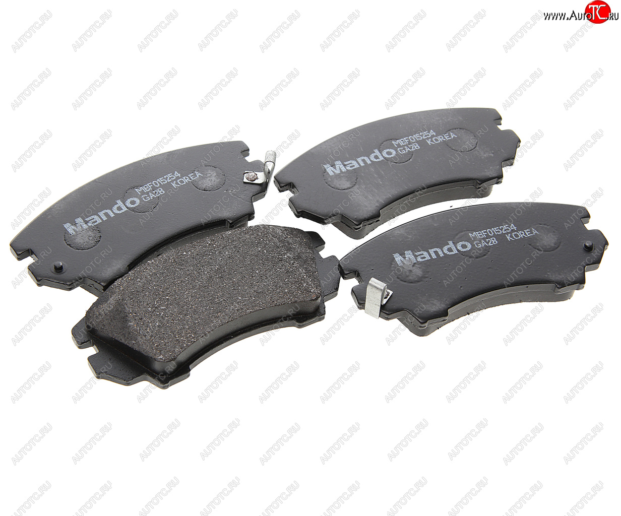 2 579 р. Колодки тормозные передние R17 (4шт.) MANDO Opel Insignia A дорестайлинг седан (2008-2013)  с доставкой в г. Пермь
