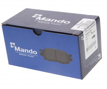 1 999 р. Колодки тормозные задние (4шт.) MANDO BMW 3 серия F31 универсал дорестайлинг (2012-2015)  с доставкой в г. Пермь. Увеличить фотографию 2