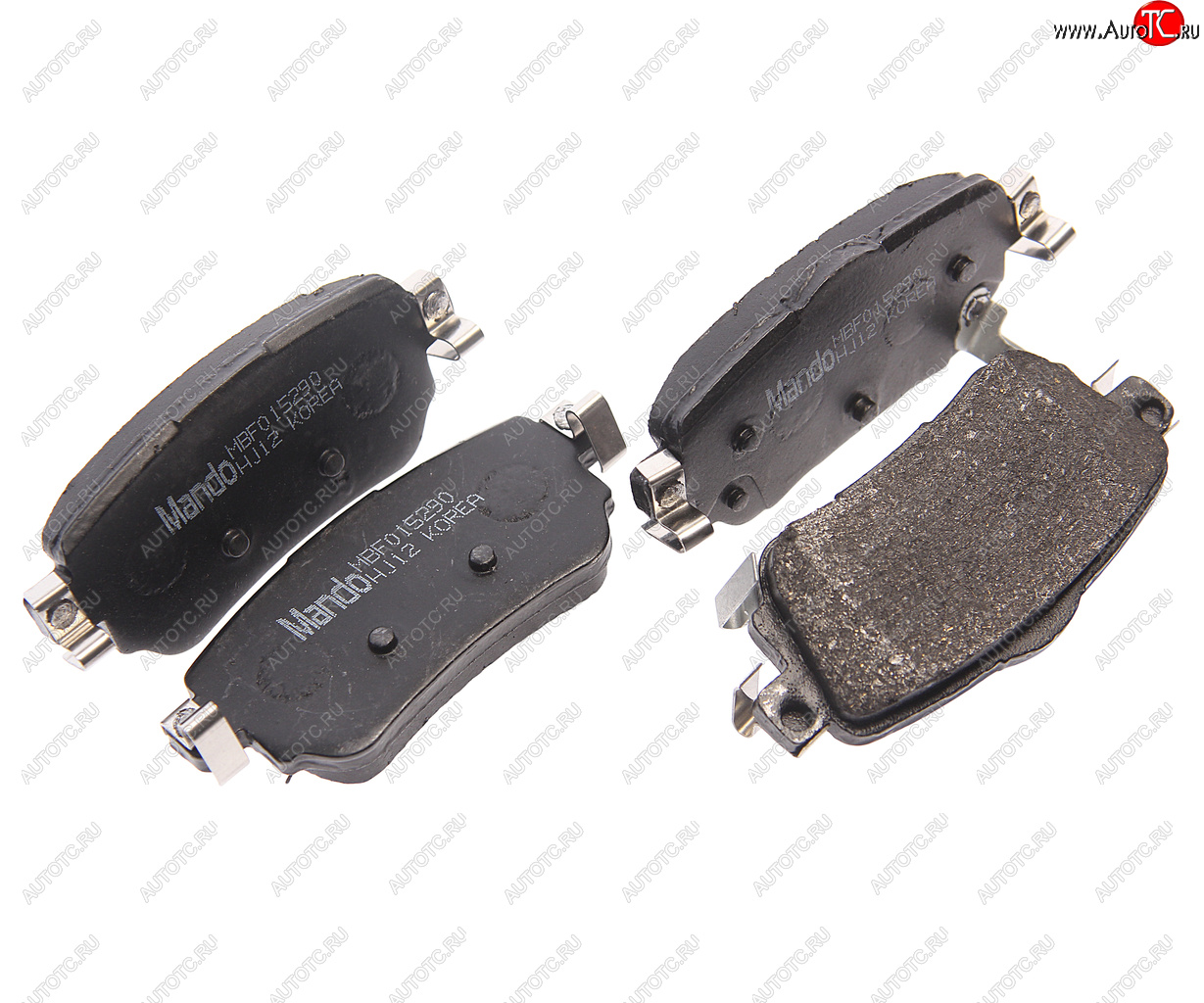 1 959 р. Колодки тормозные NISSAN Qashqai (14-) задние (4шт.) MANDO MANDO mbf015290 MANDO mbf015290  с доставкой в г. Пермь