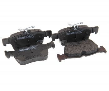 1 499 р. Колодки тормозные FORD Mondeo (15-) задние (4шт.) MANDO MANDO mbf015292  с доставкой в г. Пермь. Увеличить фотографию 1