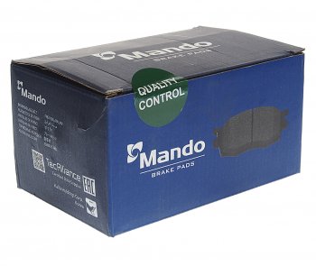 2 979 р. Колодки тормозные MERCEDES C (W205) передние (4шт.) MANDO MANDO mbf015293 MANDO mbf015293  с доставкой в г. Пермь. Увеличить фотографию 2
