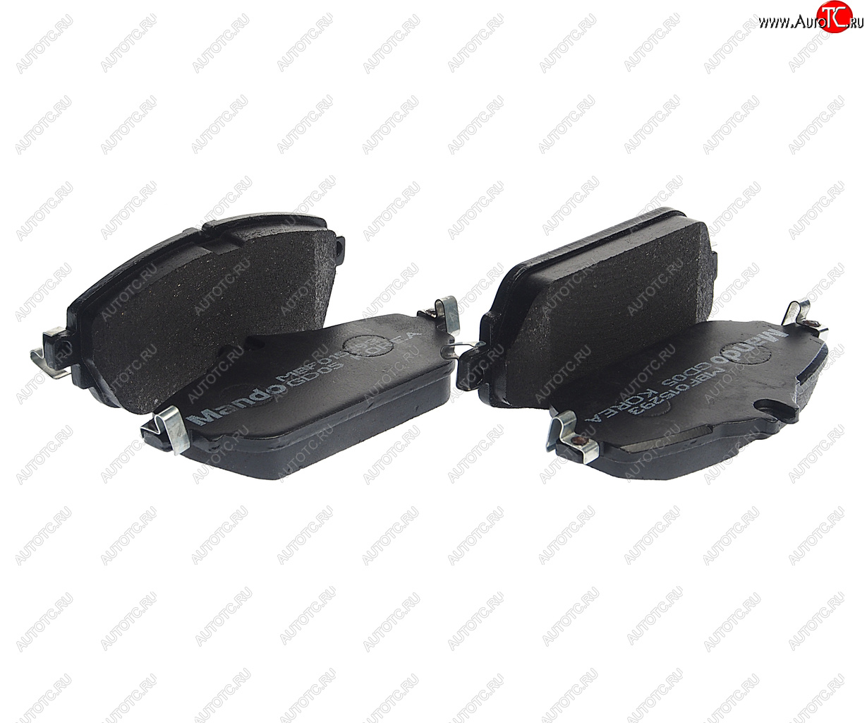 2 979 р. Колодки тормозные MERCEDES C (W205) передние (4шт.) MANDO MANDO mbf015293 MANDO mbf015293  с доставкой в г. Пермь