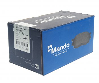 2 799 р. Колодки тормозные FORD Mondeo (15-) передние (4шт.) MANDO MANDO mbf015297 MANDO mbf015297  с доставкой в г. Пермь. Увеличить фотографию 2