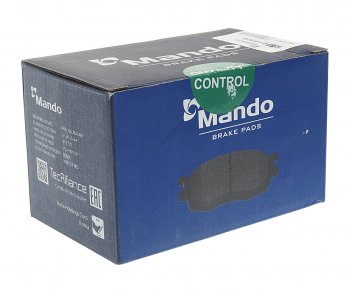 1 699 р. Колодки тормозные HYUNDAI Tucson (04-) KIA Sportage (04-) передние (4шт.) MANDO MANDO mbf015308 MANDO mbf015308  с доставкой в г. Пермь. Увеличить фотографию 2