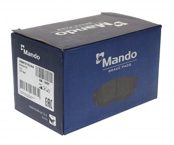 1 759 р. Колодки тормозные KIA Optima (11-) передние (4шт.) MANDO MANDO mbf015344 MANDO mbf015344  с доставкой в г. Пермь. Увеличить фотографию 2