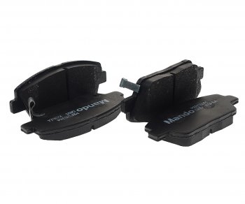1 759 р. Колодки тормозные KIA Optima (11-) передние (4шт.) MANDO MANDO mbf015344 MANDO mbf015344  с доставкой в г. Пермь. Увеличить фотографию 1