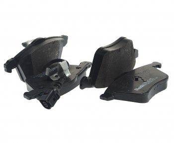 3 789 р. Колодки тормозные VW Golf (09-12) AUDI A3 (03-12) передние (4шт.) MANDO MANDO mbf015377 MANDO mbf015377  с доставкой в г. Пермь. Увеличить фотографию 1