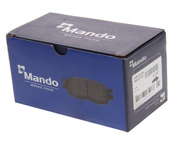1 849 р. Колодки тормозные AUDI A8 (09-) задние (4шт.) MANDO MANDO mbf015384 MANDO mbf015384  с доставкой в г. Пермь. Увеличить фотографию 3