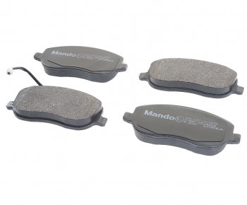 1 499 р. Колодки тормозные PEUGEOT CITROEN передние (4шт.) MANDO MANDO mbf015464 MANDO mbf015464  с доставкой в г. Пермь. Увеличить фотографию 1