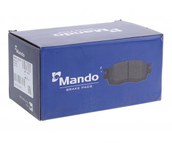 2 679 р. Колодки тормозные PEUGEOT Boxer передние (4шт.) MANDO MANDO mbf015471 MANDO mbf015471  с доставкой в г. Пермь. Увеличить фотографию 2