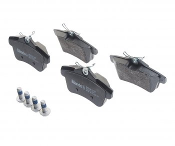 1 399 р. Колодки тормозные PEUGEOT C4,DS4,3007 (09-) CITROEN задние (4шт.) MANDO MANDO mbf015483  с доставкой в г. Пермь. Увеличить фотографию 2