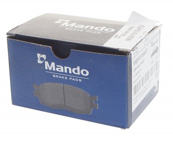 1 399 р. Колодки тормозные PEUGEOT C4,DS4,3007 (09-) CITROEN задние (4шт.) MANDO MANDO mbf015483  с доставкой в г. Пермь. Увеличить фотографию 3