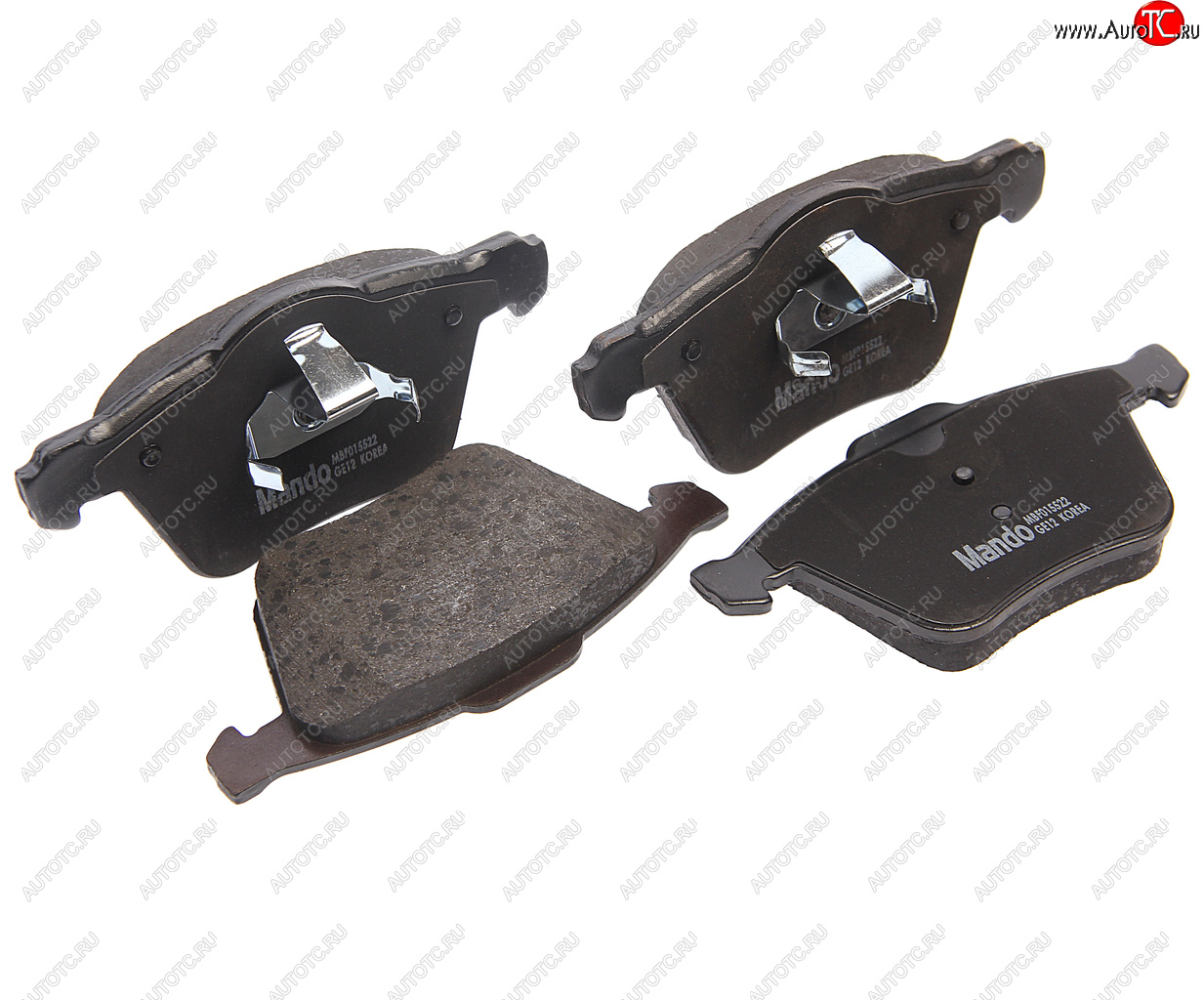 2 099 р. Колодки тормозные FORD S-Max,Galaxy LAND ROVER Freelander VOLVO S80,V60,V70 передние (4шт.) MANDO MANDO mbf015522 MANDO mbf015522  с доставкой в г. Пермь