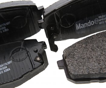 3 699 р. Колодки тормозные HYUNDAI Creta (17-) передние (4шт.) MANDO MANDO mbf015554 MANDO mbf015554  с доставкой в г. Пермь. Увеличить фотографию 2