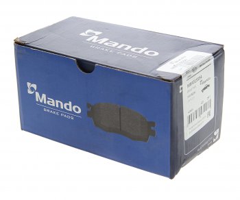 3 699 р. Колодки тормозные HYUNDAI Creta (17-) передние (4шт.) MANDO MANDO mbf015554 MANDO mbf015554  с доставкой в г. Пермь. Увеличить фотографию 3