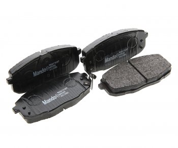 3 699 р. Колодки тормозные HYUNDAI Creta (17-) передние (4шт.) MANDO MANDO mbf015554 MANDO mbf015554  с доставкой в г. Пермь. Увеличить фотографию 1