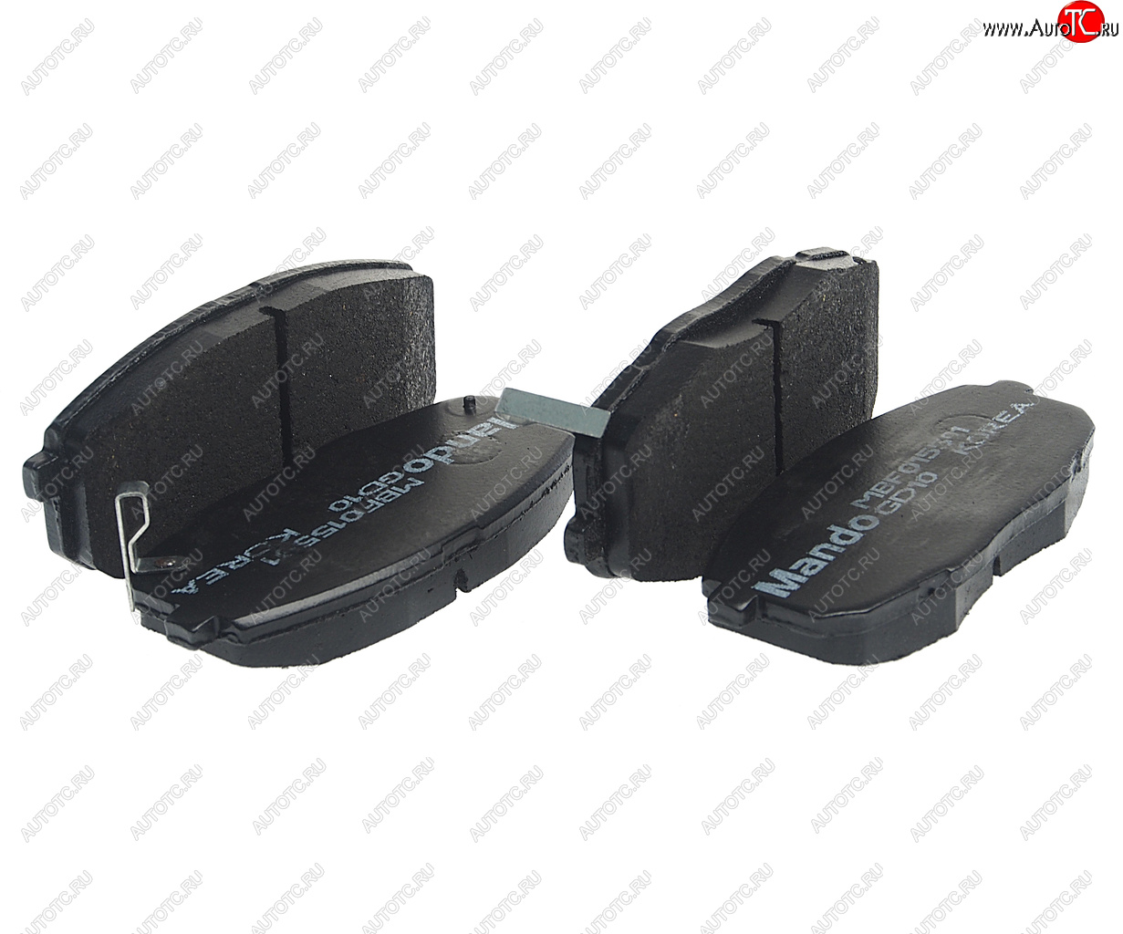 1 079 р. Колодки тормозные KIA Cerato (08-) передние (4шт.) MANDO MANDO mbf015591 MANDO mbf015591  с доставкой в г. Пермь