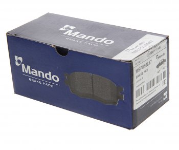 1 599 р. Колодки тормозные LEXUS IS (05-),GS300,GS430,GS450H передние (4шт.) MANDO MANDO mbf015617  с доставкой в г. Пермь. Увеличить фотографию 3