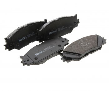 1 599 р. Колодки тормозные LEXUS IS (05-),GS300,GS430,GS450H передние (4шт.) MANDO MANDO mbf015617  с доставкой в г. Пермь. Увеличить фотографию 1