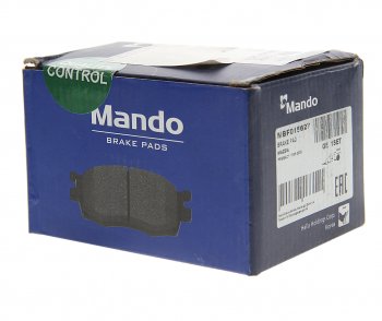 1 199 р. Колодки тормозные MAZDA 626 задние (4шт.) MANDO MANDO mbf015627  с доставкой в г. Пермь. Увеличить фотографию 2