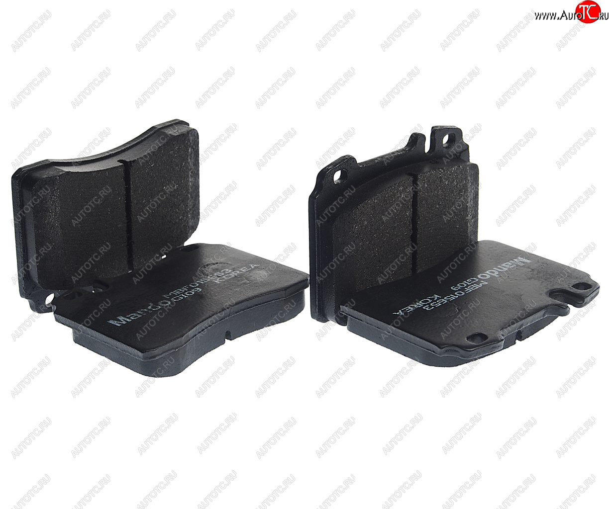 2 599 р. Колодки тормозные MERCEDES E (W124,W210) передние (4шт.) MANDO MANDO mbf015653  с доставкой в г. Пермь