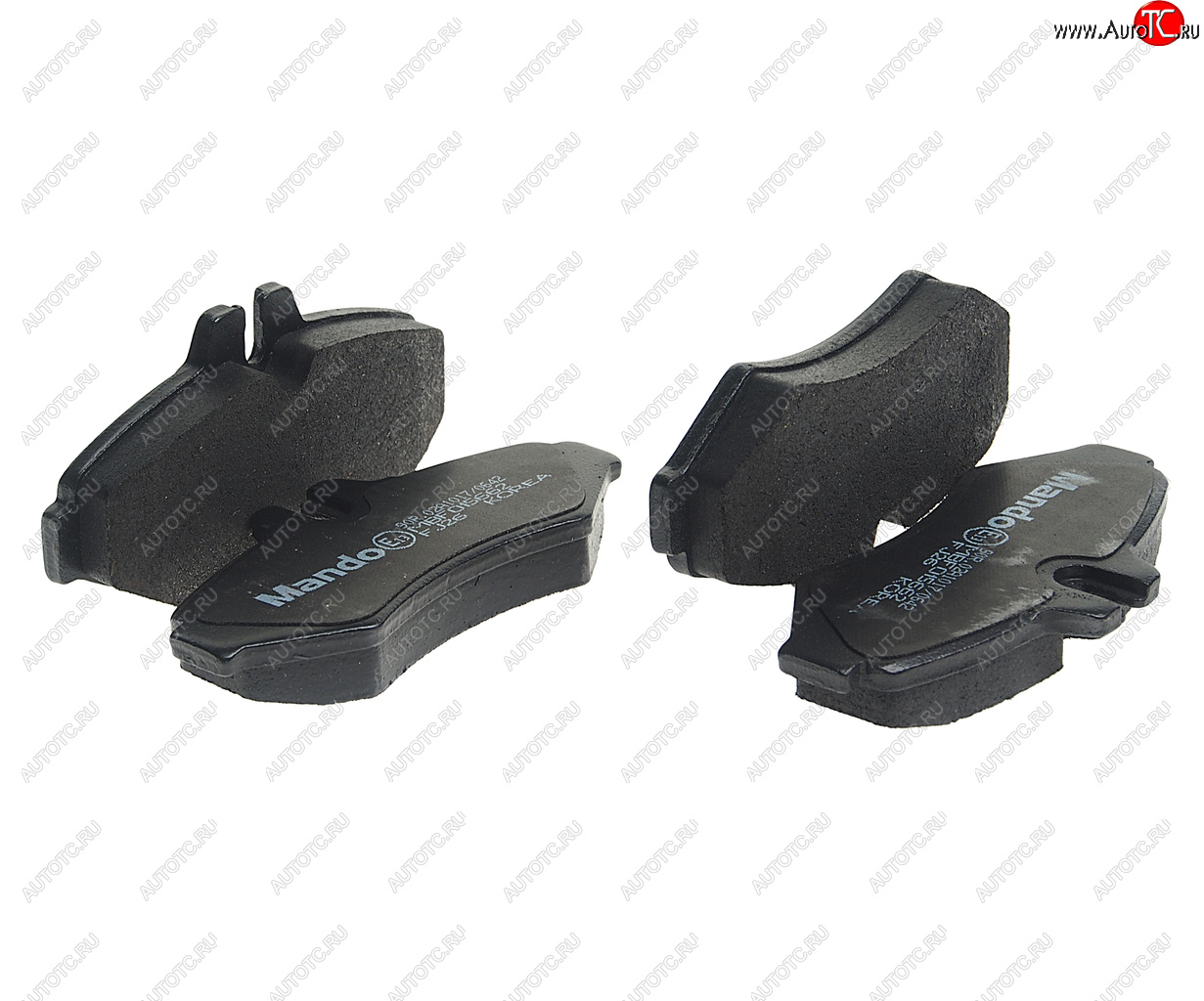 1 459 р. Колодки тормозные MERCEDES W463,Sprinter (97-) VW LT (96-02) задние (4шт.) MANDO MANDO mbf015662 MANDO mbf015662  с доставкой в г. Пермь
