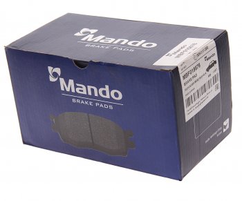 4 399 р. Колодки тормозные MERCEDES GLK (X204) передние (4шт.) MANDO MANDO mbf015676 MANDO mbf015676  с доставкой в г. Пермь. Увеличить фотографию 3