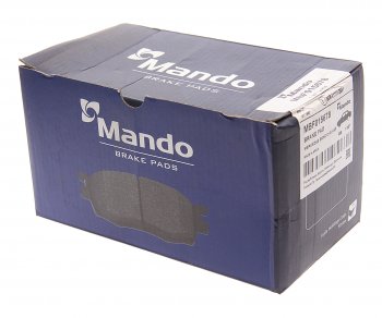 3 799 р. Колодки тормозные MERCEDES C (C218),E (W212) передние (4шт.) MANDO MANDO mbf015678 MANDO mbf015678  с доставкой в г. Пермь. Увеличить фотографию 2