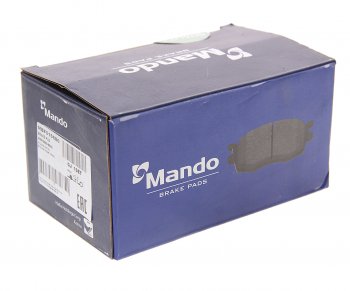 2 499 р. Колодки тормозные MERCEDES A (W176),B (W246),CLA (13-) передние (4шт.) MANDO MANDO mbf015680  с доставкой в г. Пермь. Увеличить фотографию 3