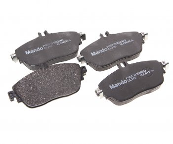 2 499 р. Колодки тормозные MERCEDES A (W176),B (W246),CLA (13-) передние (4шт.) MANDO MANDO mbf015680  с доставкой в г. Пермь. Увеличить фотографию 1