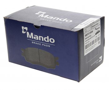 3 069 р. Колодки тормозные MERCEDES S (W222) (13-) передние (4шт.) MANDO MANDO mbf015684 MANDO mbf015684  с доставкой в г. Пермь. Увеличить фотографию 2