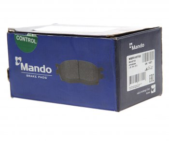 1 429 р. Колодки тормозные MITSUBISHI L200 (97-06) передние (4шт.) MANDO MANDO mbf015702 MANDO mbf015702  с доставкой в г. Пермь. Увеличить фотографию 3
