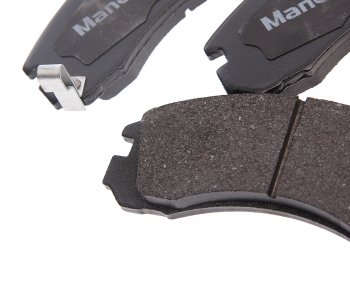1 449 р. Колодки тормозные MITSUBISHI Outlander (03-),Pajero (00-),Pajero Sport (98-) передние (4шт.) MANDO MANDO mbf015708 MANDO mbf015708  с доставкой в г. Пермь. Увеличить фотографию 2