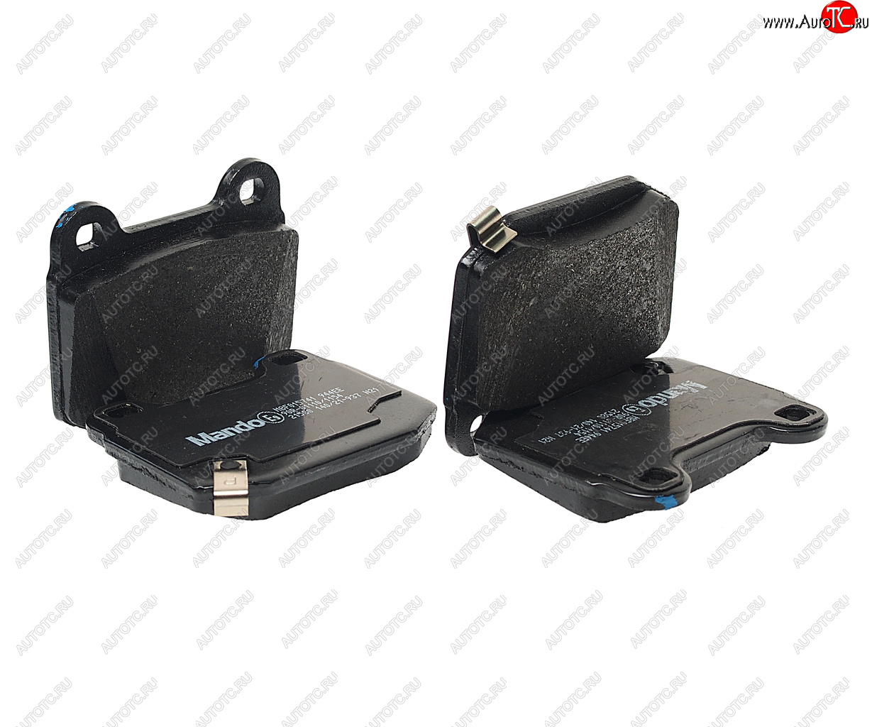 899 р. Колодки тормозные SUBARU Impreza (01-07) задние (4шт.) MANDO MANDO mbf015741  с доставкой в г. Пермь
