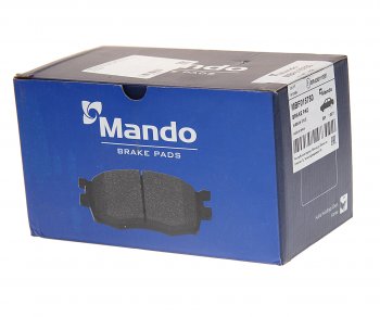 1 439 р. Колодки тормозные INFINITI FX (S51) (08-) передние (4шт.) MANDO MANDO mbf015750 MANDO mbf015750  с доставкой в г. Пермь. Увеличить фотографию 1