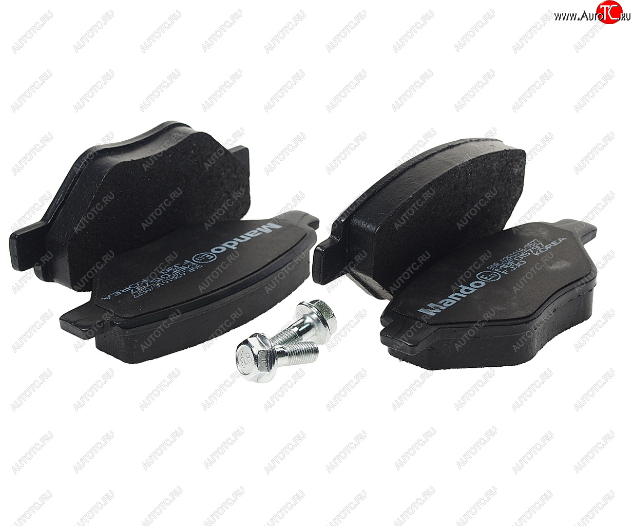 1 269 р. Колодки тормозные RENAULT Megane 2 (03-) передние (4шт.) MANDO MANDO mbf015797  с доставкой в г. Пермь
