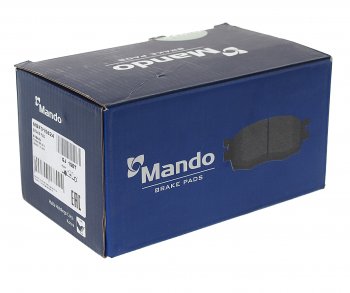 2 579 р. Колодки тормозные SUBARU Legacy,Outbak,Tribeca (03-) (2.03.6) передние (4шт.)MANDO MANDO mbf015824  с доставкой в г. Пермь. Увеличить фотографию 2