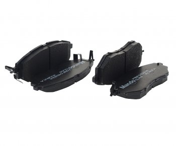 2 579 р. Колодки тормозные SUBARU Legacy,Outbak,Tribeca (03-) (2.03.6) передние (4шт.)MANDO MANDO mbf015824  с доставкой в г. Пермь. Увеличить фотографию 1