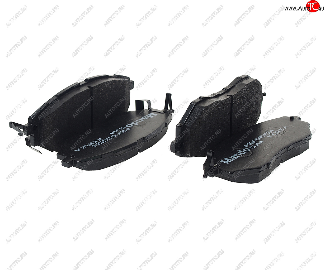 2 579 р. Колодки тормозные SUBARU Legacy,Outbak,Tribeca (03-) (2.03.6) передние (4шт.)MANDO MANDO mbf015824  с доставкой в г. Пермь