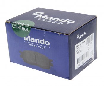 999 р. Колодки тормозные SUZUKI Grand Vitara передние (4шт.) MANDO MANDO mbf015831 MANDO mbf015831  с доставкой в г. Пермь. Увеличить фотографию 3