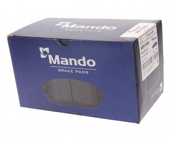 1 099 р. Колодки тормозные TOYOTA Avensis (09-),Verso (09-) передние (4шт.) MANDO MANDO mbf015883  с доставкой в г. Пермь. Увеличить фотографию 2