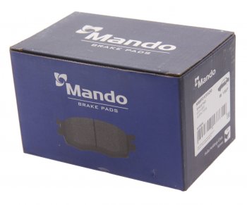 2 899 р. Колодки тормозные VW Golf (12-) AUDI A3 (12-) задние (4шт.) MANDO MANDO mbf015920 MANDO mbf015920  с доставкой в г. Пермь. Увеличить фотографию 3