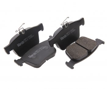 2 899 р. Колодки тормозные VW Golf (12-) AUDI A3 (12-) задние (4шт.) MANDO MANDO mbf015920 MANDO mbf015920  с доставкой в г. Пермь. Увеличить фотографию 1