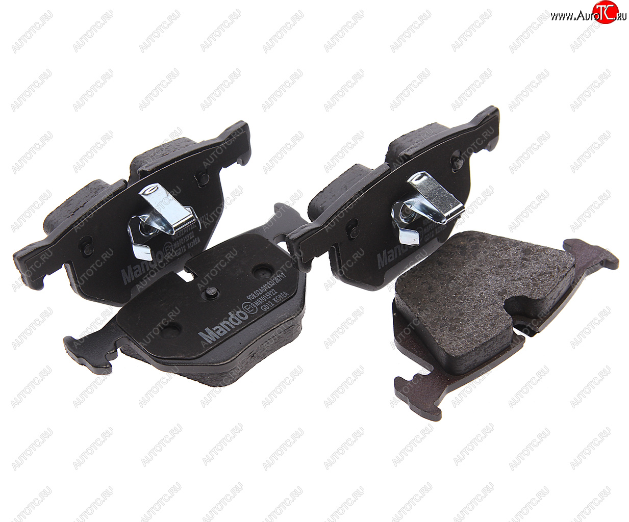 1 769 р. Колодки тормозные BMW X5 (E70) (07-) задние (4шт.) MANDO MANDO mbf015922  с доставкой в г. Пермь