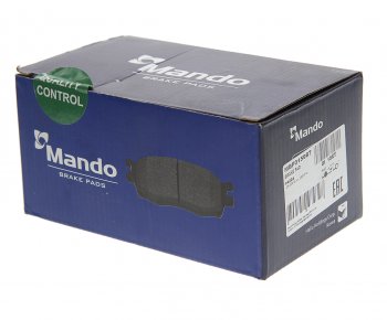 2 069 р. Колодки тормозные MAZDA 3 (13-) передние (4шт.) MANDO MANDO mbf015987 MANDO mbf015987  с доставкой в г. Пермь. Увеличить фотографию 3