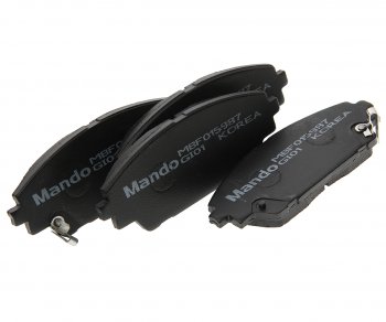 2 069 р. Колодки тормозные MAZDA 3 (13-) передние (4шт.) MANDO MANDO mbf015987 MANDO mbf015987  с доставкой в г. Пермь. Увеличить фотографию 1