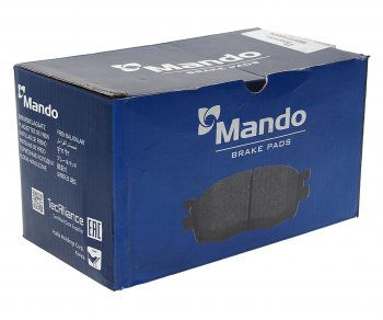 2 799 р. Колодки тормозные NISSAN Patrol (Y62) (10-) передние (4шт.) MANDO MANDO mbf016004 MANDO mbf016004  с доставкой в г. Пермь. Увеличить фотографию 2