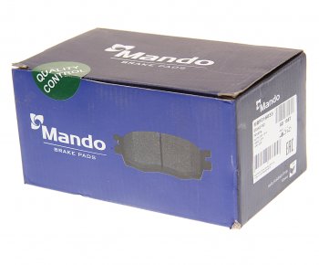 2 469 р. Колодки тормозные TOYOTA Yaris (06-) (1.01.31.5) передние (4шт.) MANDO MANDO mbf016033  с доставкой в г. Пермь. Увеличить фотографию 2