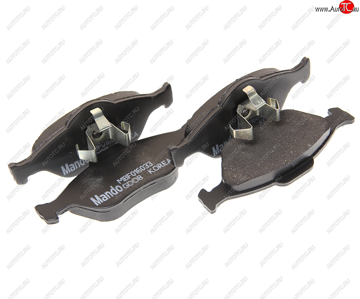 2 469 р. Колодки тормозные TOYOTA Yaris (06-) (1.01.31.5) передние (4шт.) MANDO MANDO mbf016033  с доставкой в г. Пермь
