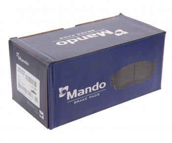 3 499 р. Колодки тормозные VW Golf (17-),Tiguan (16-) AUDI Q3 (17-) SKODA Kodiaq (17-) передние (4шт.) MANDO MANDO mbf016056  с доставкой в г. Пермь. Увеличить фотографию 3